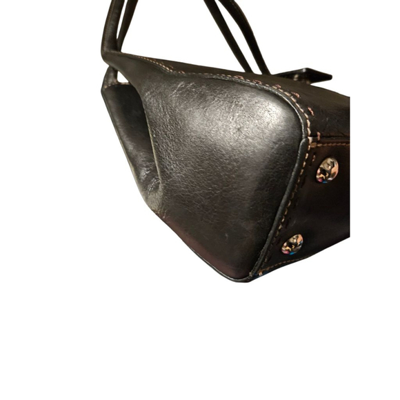 Fossil Black Leather Shoulder Bag One Size - Picture 9 of 16